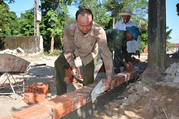 Xã Kỳ Tiến: Ra quân 100 ngày cao điểm xây dựng “Nông thôn mới”