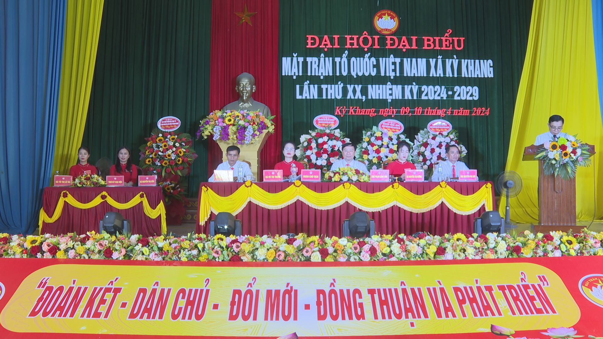 Đại hội đại biểu MTTQ Việt Nam xã Kỳ Khang lần thứ XX