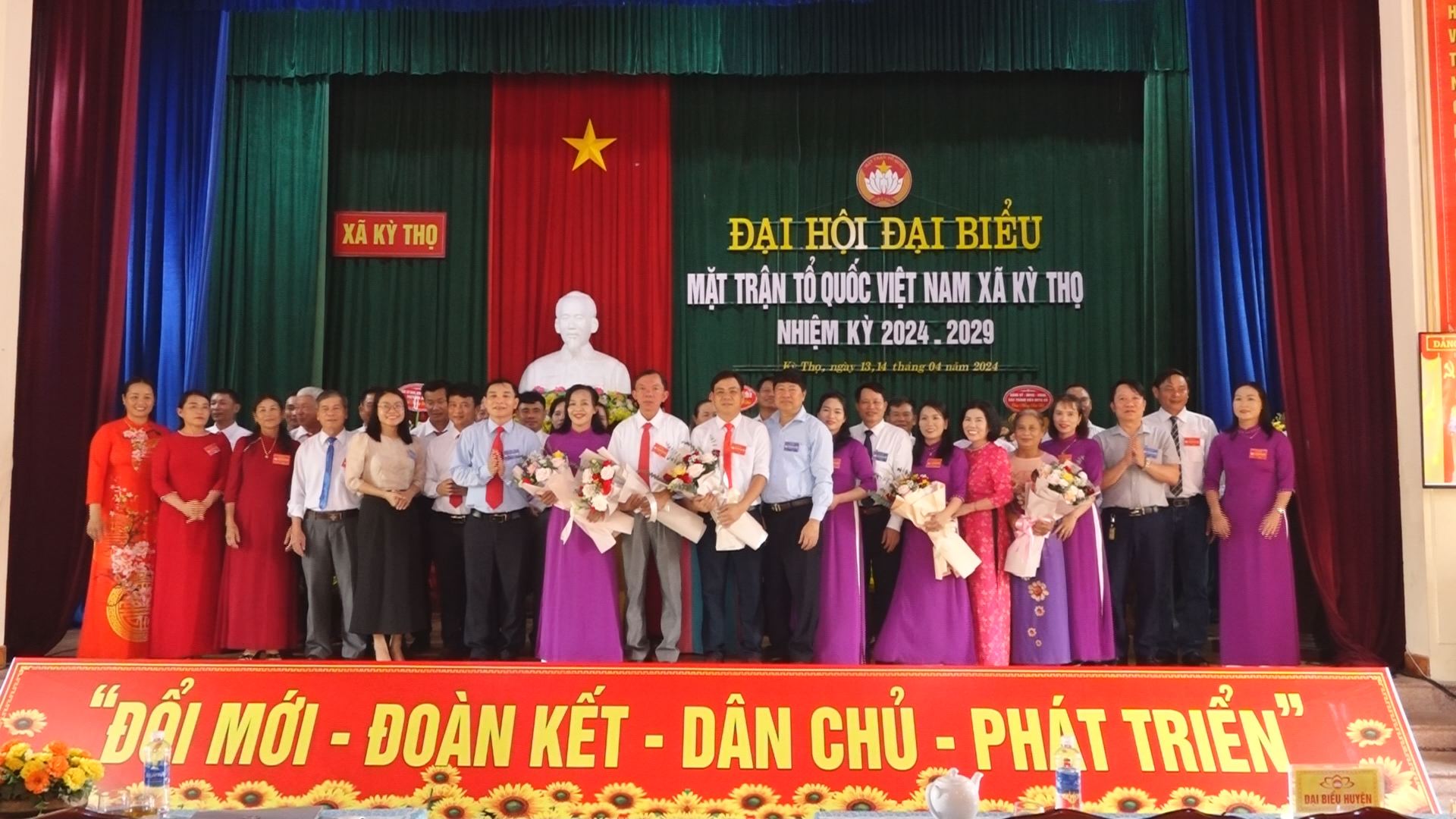 Đại hội đại biểu MTTQ Việt Nam xã Kỳ Thọ lần thứ XXI, nhiệm kỳ 2024 - 2029