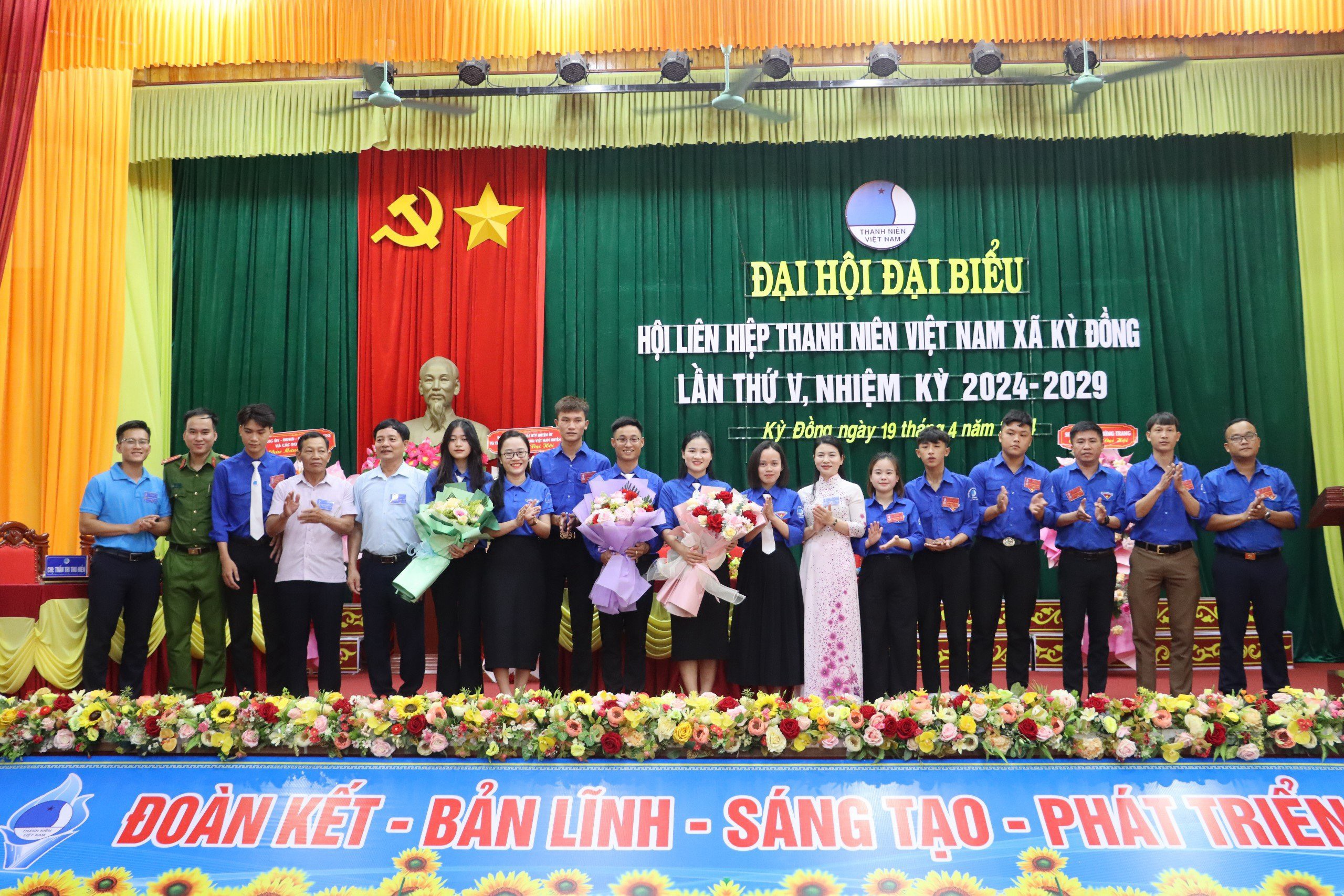 Đại hội đại biểu Hội LHTN Việt Nam xã Kỳ Đồng lần thứ V, nhiệm kỳ 2024-2029.