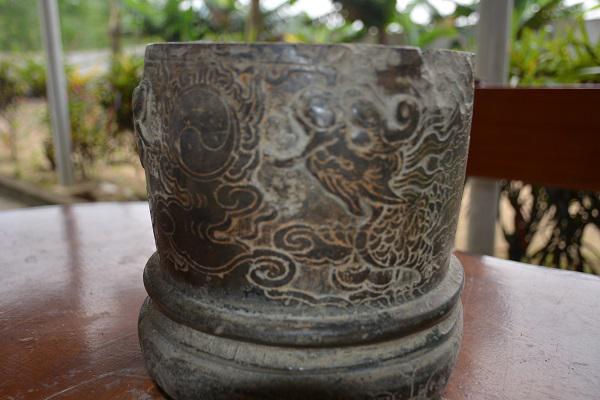 Phát hiện lư hương cổ thời Nguyễn ở đền Quan Tiên