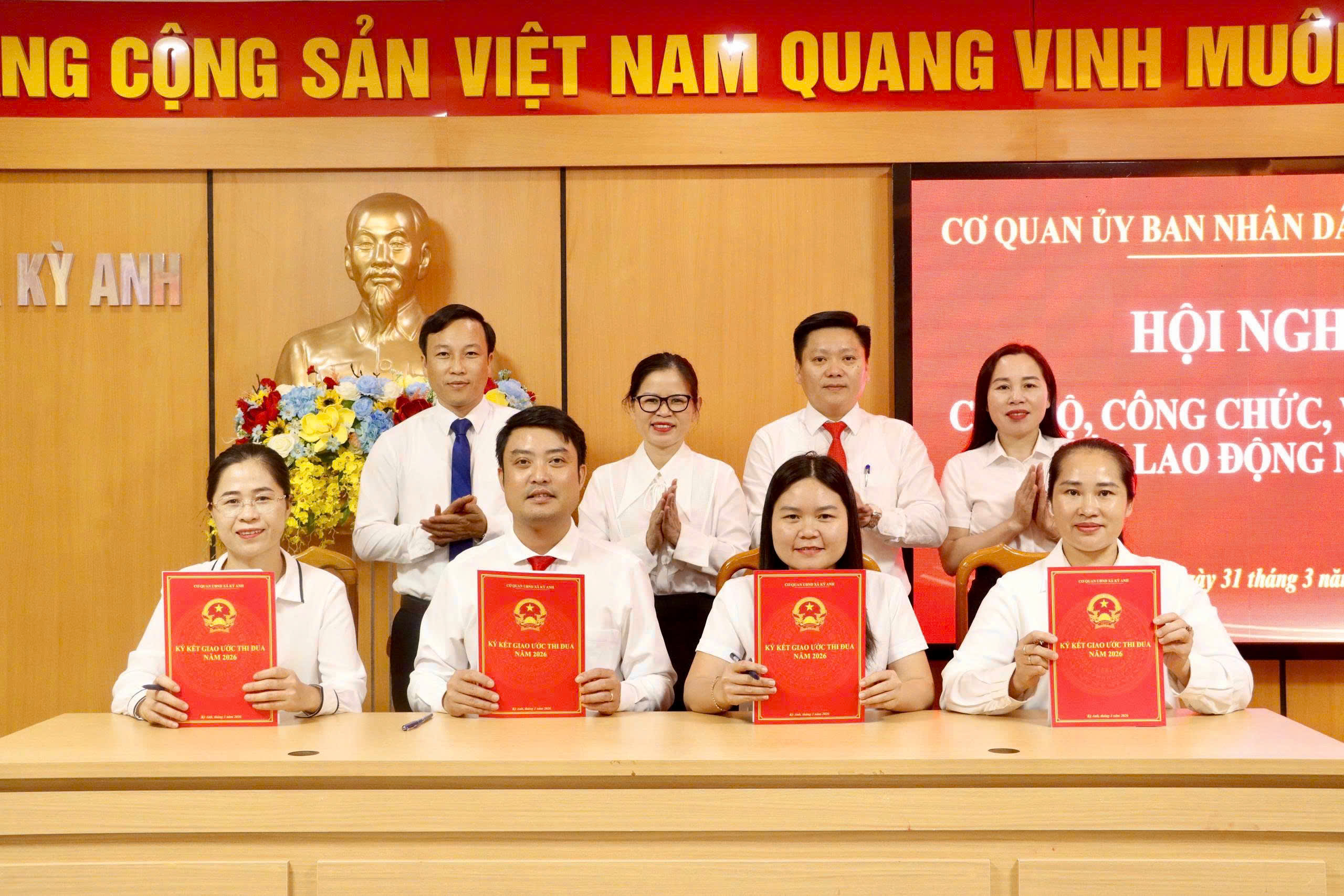 UBND Kỳ Anh tổ chức Hội nghị cán bộ, công chức, viên chức người lao động năm 2026