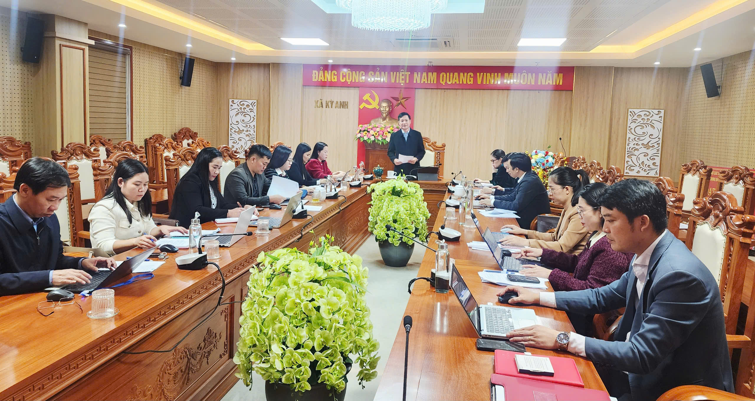 Thường trực Hội đồng Nhân dân xã Kỳ Anh tổ chức cuộc họp liên tịch chuẩn bị nội dung, chương trình kỳ họp thường lệ cuối năm 2025.