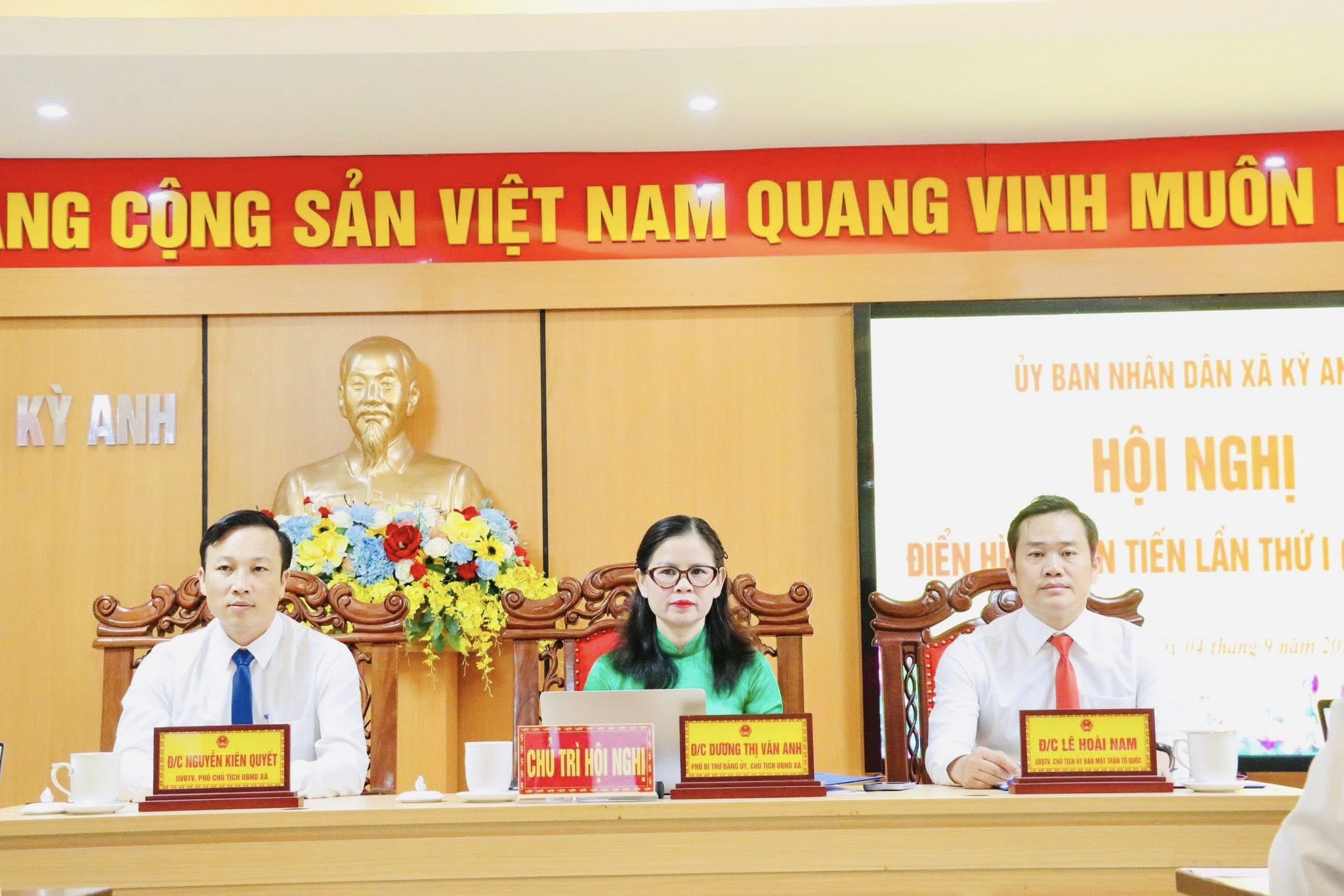 Xã Kỳ Anh tổ chức thành công hội nghị điển hình tiên tiến lần thứ nhất giai đoạn 2025 - 2030