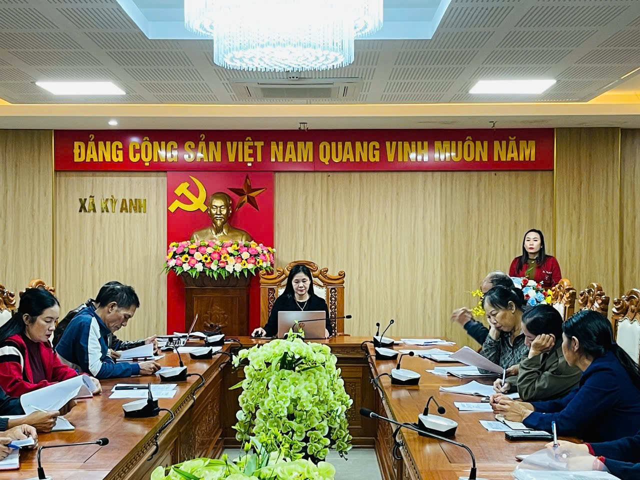 HỘI NÔNG DÂN XÃ KỲ ANH TỔ CHỨC HỘI NGHỊ BAN CHẤP HÀNH MỞ RỘNG