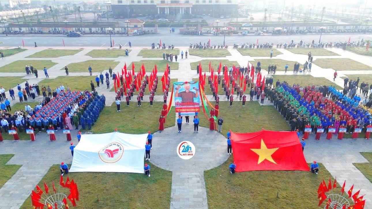 Sôi nổi Đại hội Thể dục Thể thao xã Kỳ Anh lần thứ nhất, năm 2025