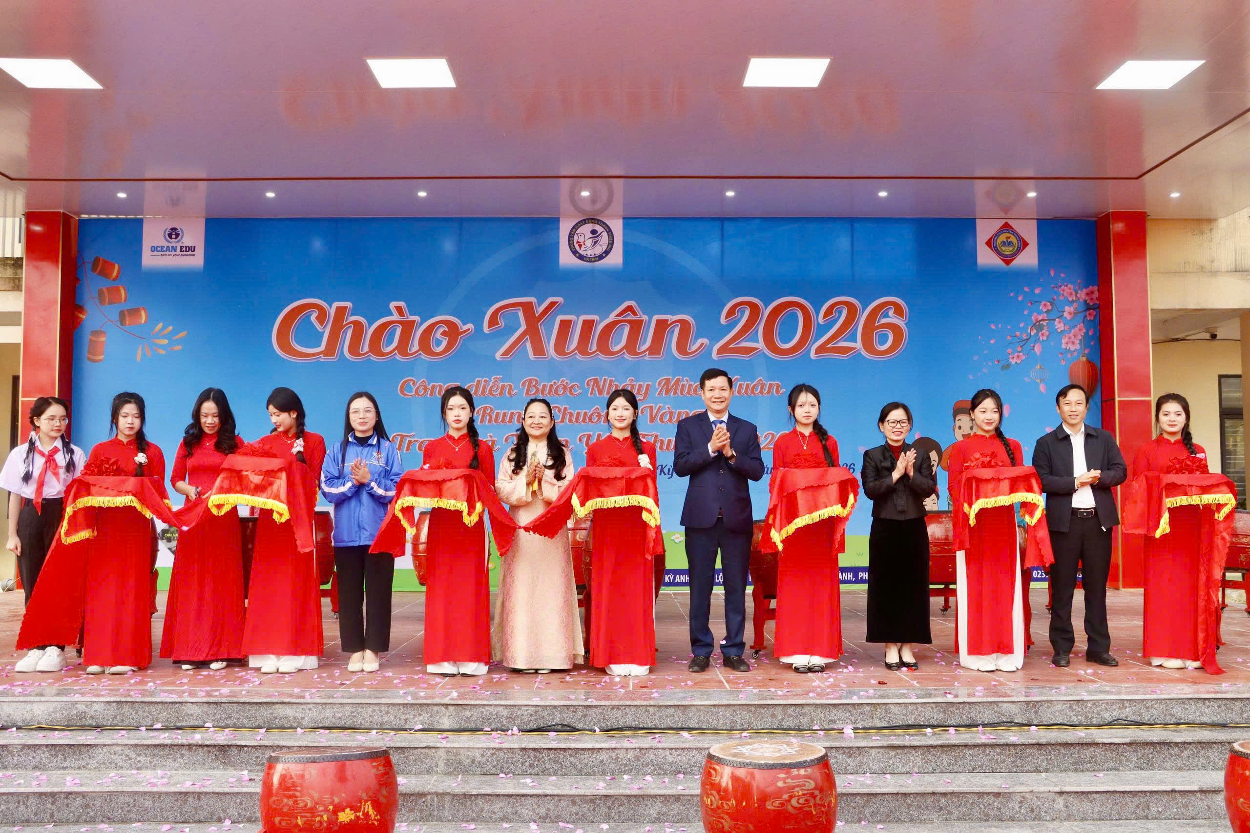 Sôi nổi chương trình “Chào Xuân 2026” tại Trường THCS Nguyễn Trọng Bình