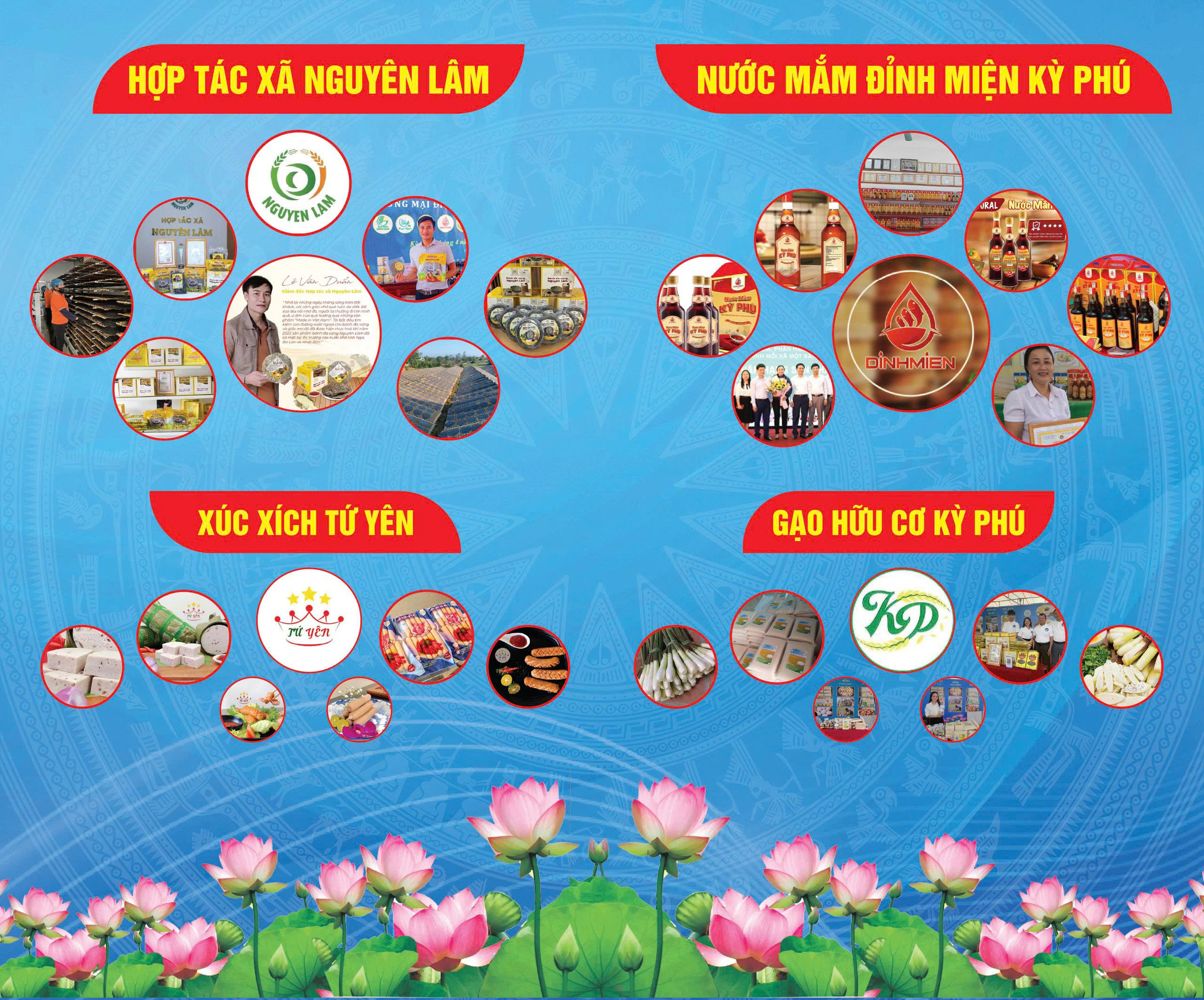 Xã Kỳ Anh tích cực chuẩn bị gian hàng tham gia Hội chợ Công thương vùng Bắc Trung bộ – Hà Tĩnh năm 2025