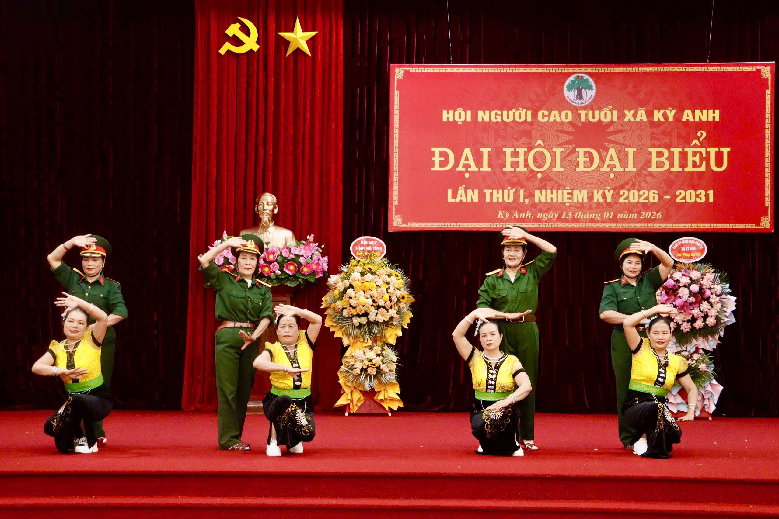 Đại hội đại biểu Hội Người cao tuổi xã Kỳ Anh lần thứ I, nhiệm kỳ 2026 - 2031