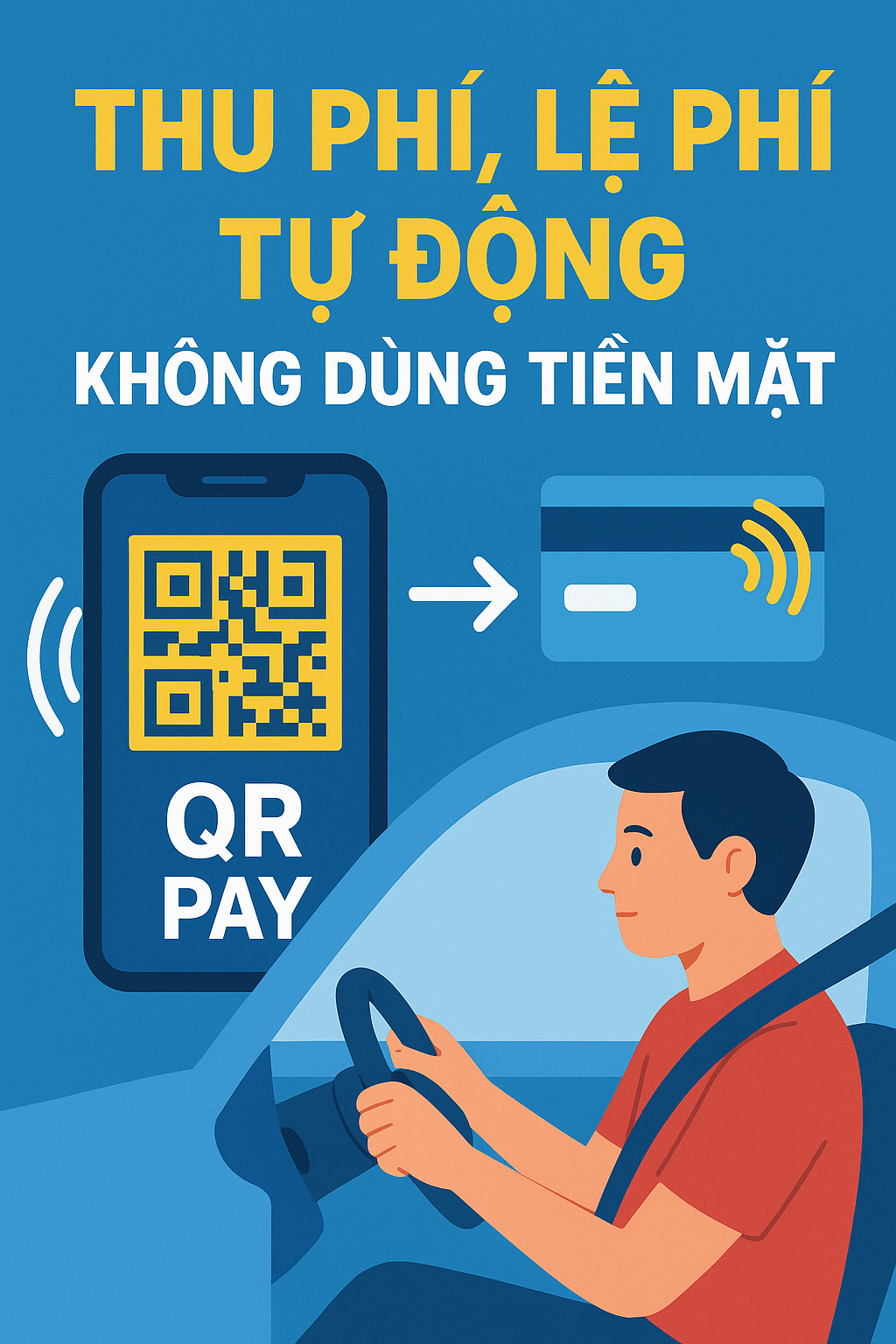 Tuyên truyền thu phí, lệ phí tự động không dùng tiền mặt