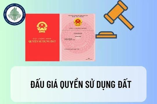 Thông báo đấu giá quyền sử dụng đất