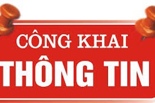 Thông báo công khai danh sách các thửa đất dự kiến thực hiện giao đất thông qua  đấu giá quyền sử dụng đất trên địa bàn xã năm 2026