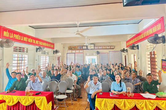 Kỳ Anh tạo đồng thuận vững chắc từ cơ sở trong sáp nhập thôn, xóm  