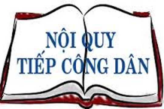 Nội quy tiếp công dân tại Trụ sở UBND xã Kỳ Anh