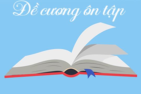Đề cương ôn tập vị trí Khuyến nông tại Trung tâm Dịch vụ tổng hợp xã Kỳ Anh 
