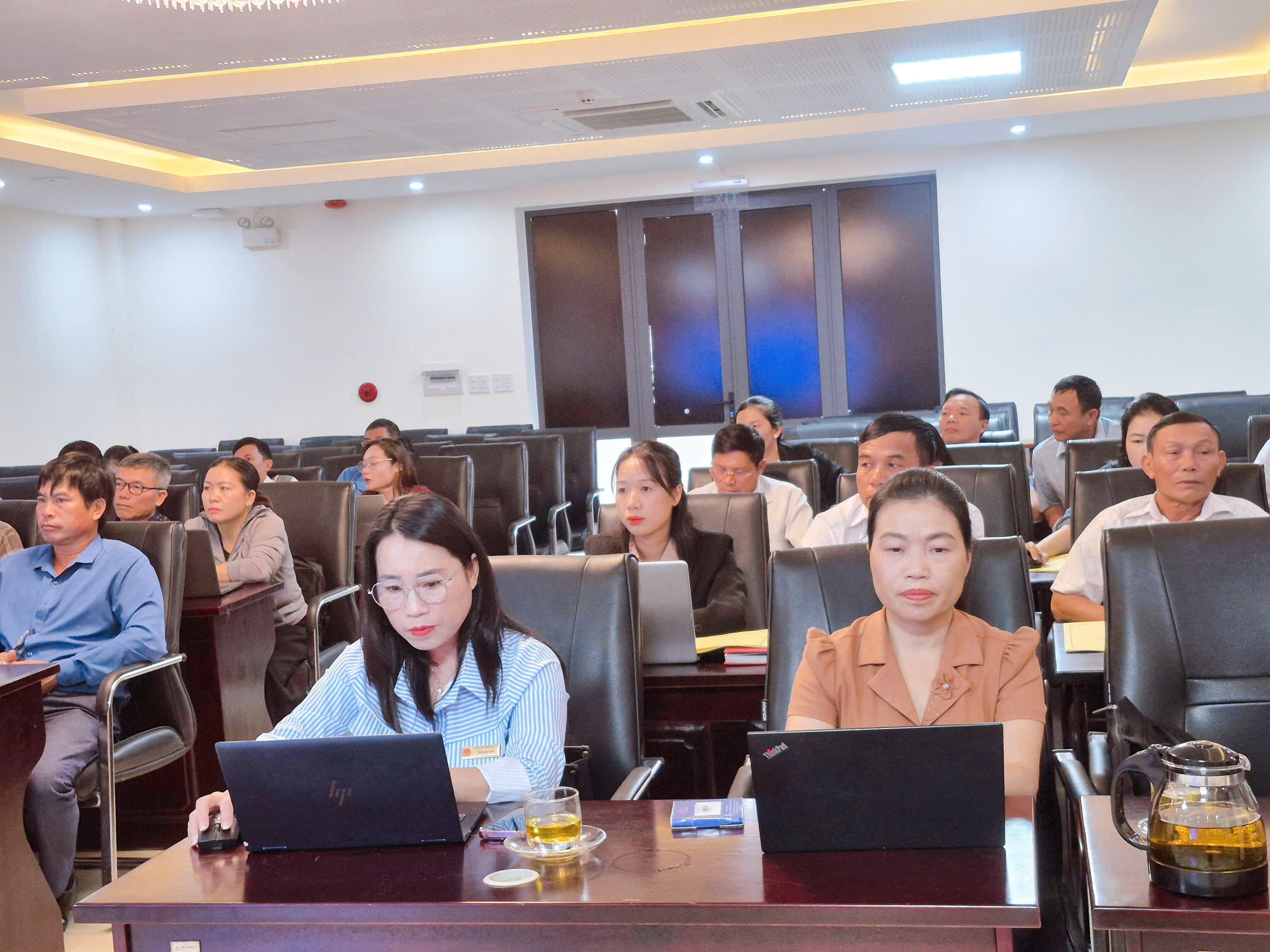 Xã Kỳ Anh tổ chức tập huấn kỹ năng công nghệ thông tin cho cán bộ thôn trong chuỗi hoạt động hưởng ứng ngày Chuyển đổi số quốc gia