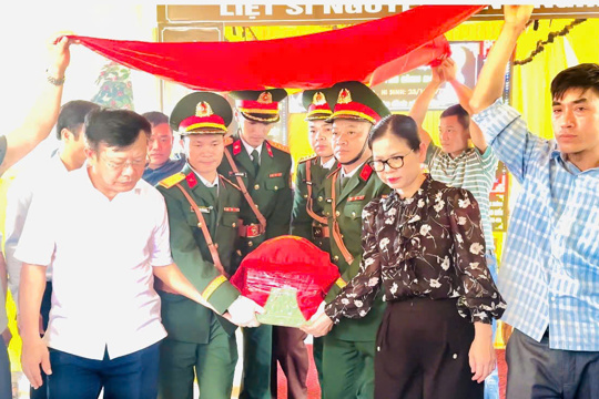 Liệt sĩ Nguyễn Đình Nghi – hành trình gần nửa thế kỷ trở về với quê hương