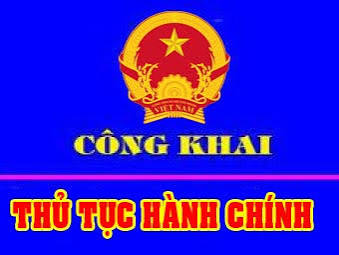 Công bố thủ tục hành chính