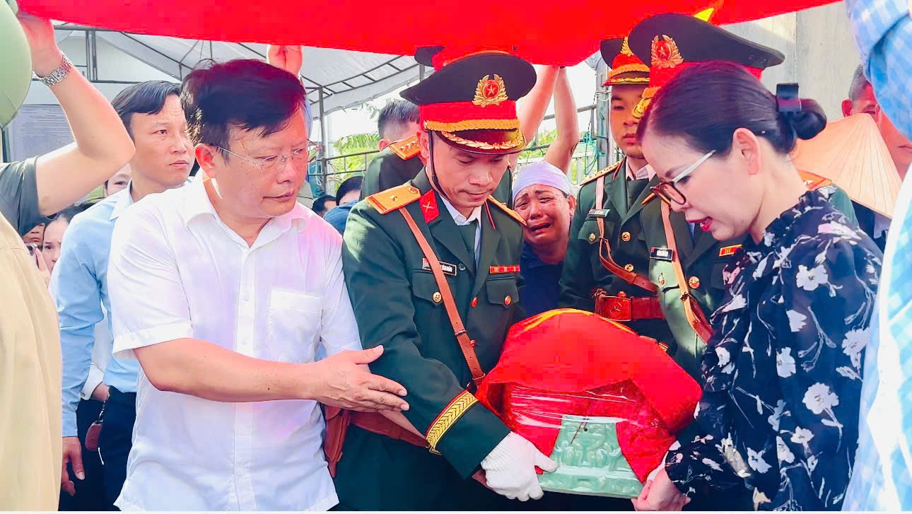 Thành kính tưởng nhớ và tri ân Liệt sĩ Nguyễn Đình Nghi - người đã hiến dâng tuổi thanh xuân vì độc lập, tự do của Tổ quốc