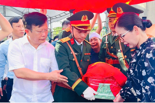 Thành kính tưởng nhớ và tri ân Liệt sĩ Nguyễn Đình Nghi - người đã hiến dâng tuổi thanh xuân vì độc lập, tự do của Tổ quốc