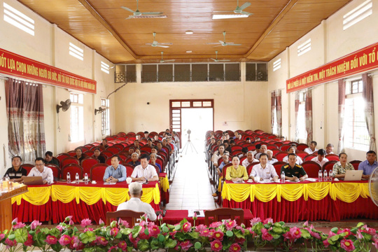 Tổ đại biểu số 1 HĐND xã Kỳ Anh tiếp xúc cử tri trước kỳ họp thường lệ giữa năm 2026