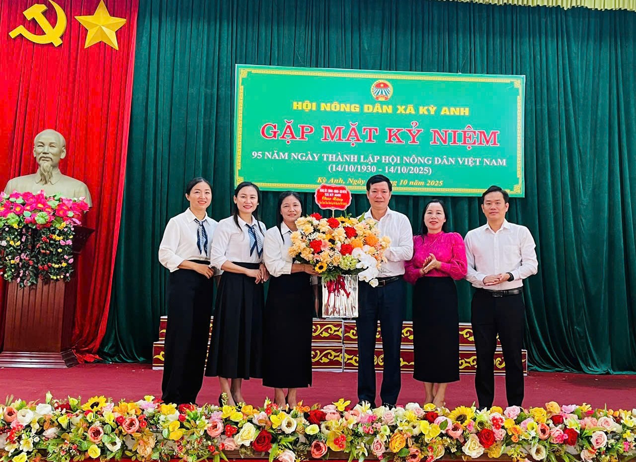 Hội Nông dân xã Kỳ Anh: Phát huy truyền thống 95 năm, xây dựng tổ chức Hội vững mạnh trong giai đoạn mới