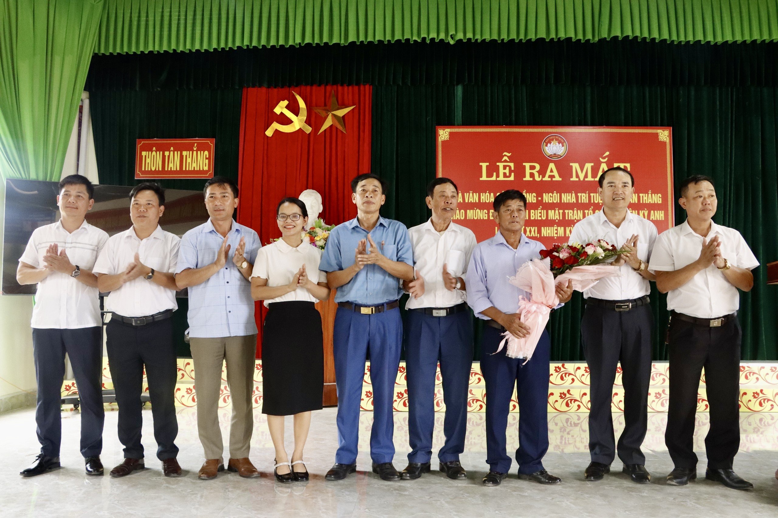Lễ ra mắt hoạt động Nhà văn hoá cộng đồng  - “Ngôi nhà trí tuệ” thôn Tân Thắng
