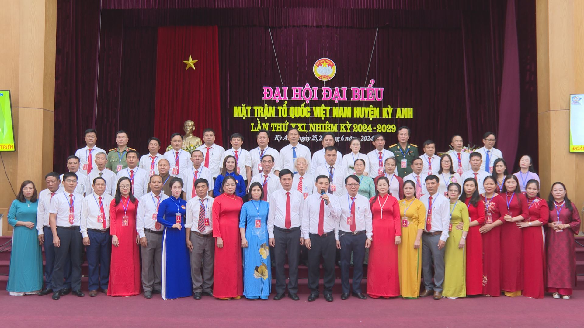 Đại hội đại biểu Mặt trận Tổ quốc Việt Nam huyện Kỳ Anh lần thứ XXI, nhiệm kỳ 2024-2029