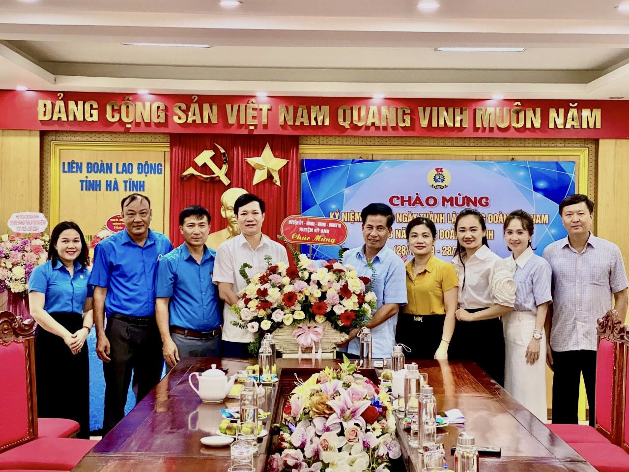 Liên đoàn Lao động huyện Kỳ Anh: Nhiều hoạt động thiết thực hướng về ngày thành lập Công đoàn Việt Nam