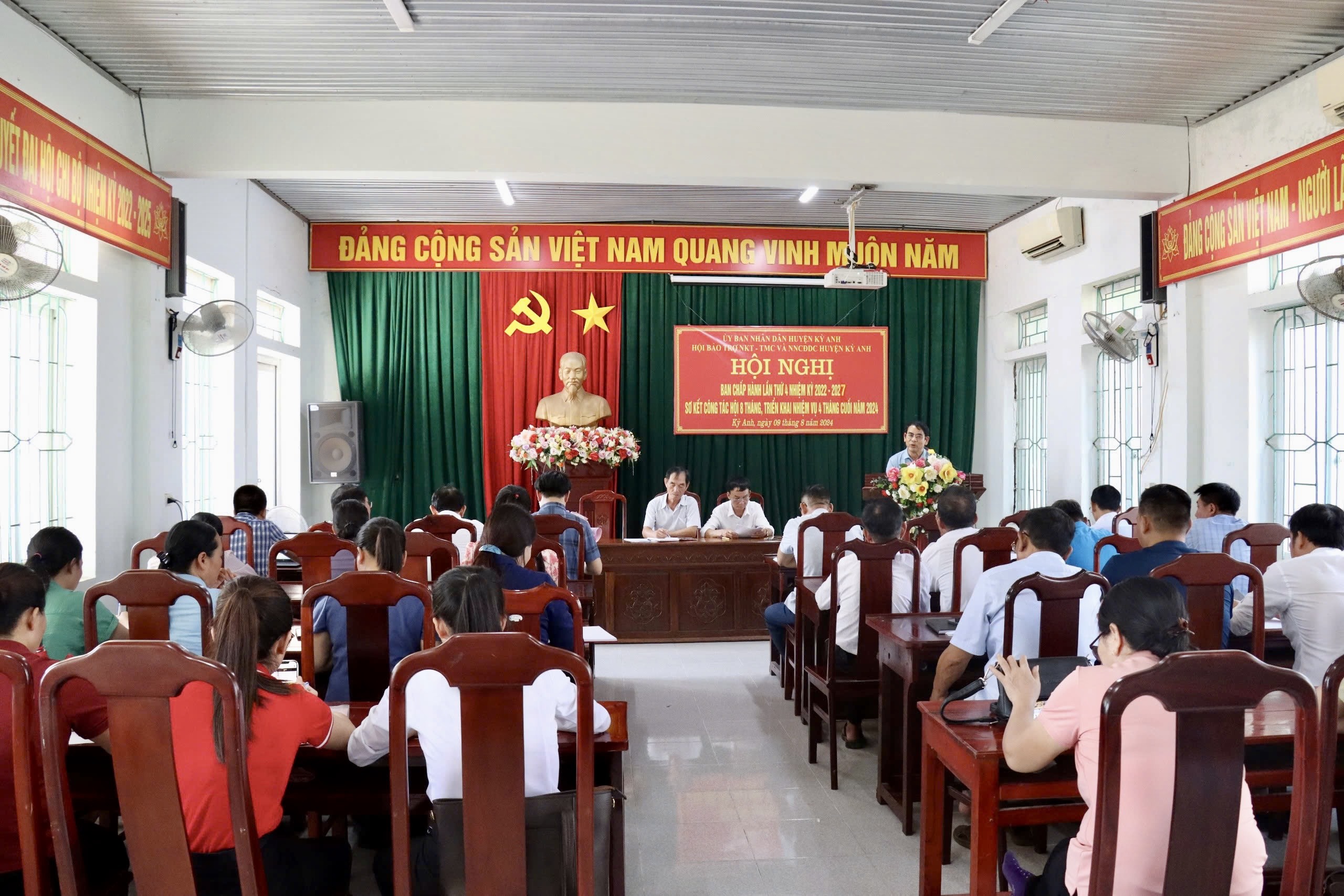 Hội Bảo trợ Người khuyết tật - Trẻ mồ côi và Nạn nhân chất độc Da cam huyện tổ chức Hội nghị đánh giá kết quả 8 tháng đầu năm, triển khai nhiệm vụ các tháng cuối năm 2024