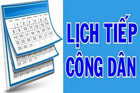 Giấy mời Tiếp dân định kỳ ngày 05/9/2024