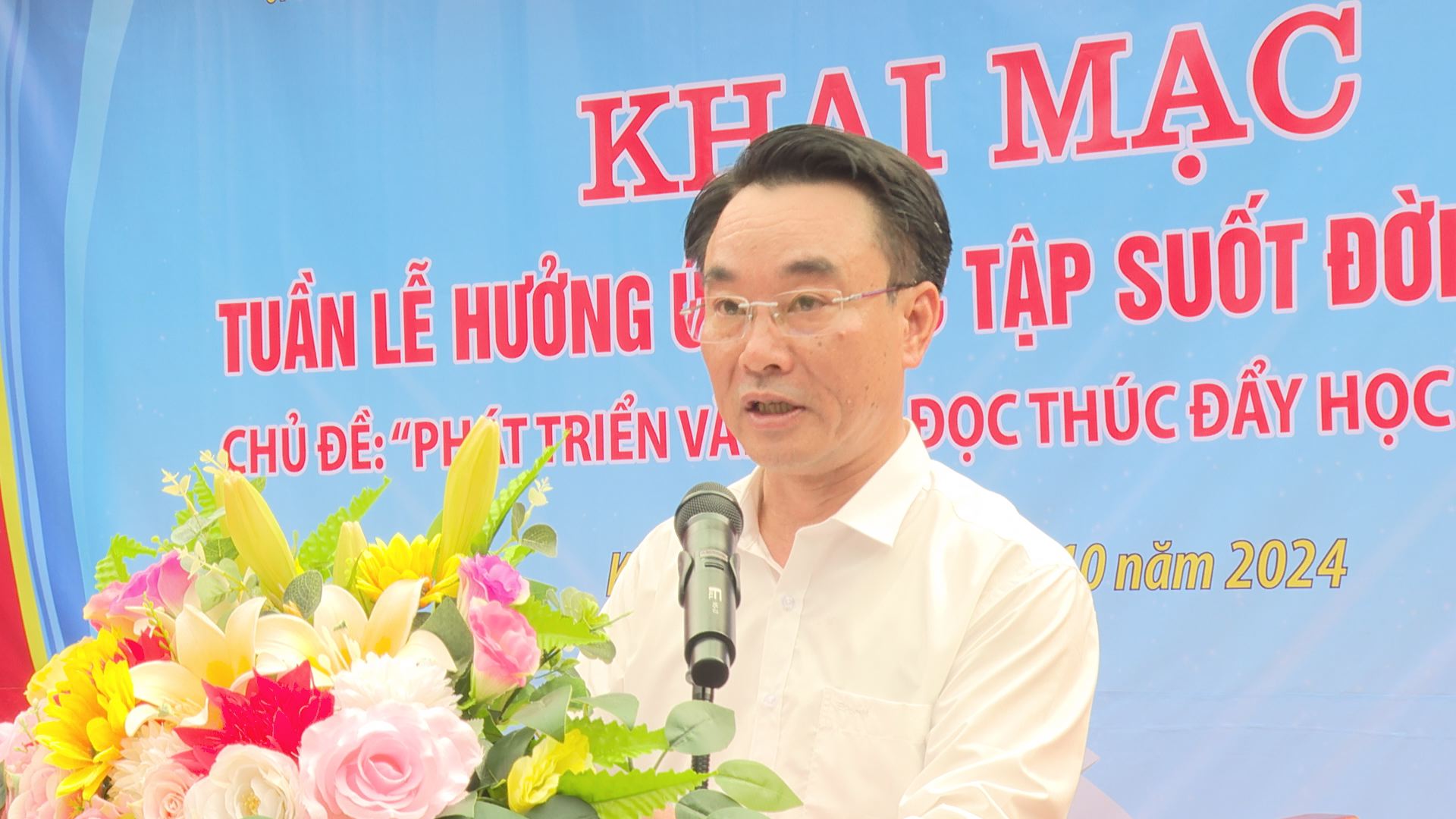 Khai mạc “Tuần lễ hưởng ứng học tập suốt đời năm 2024”