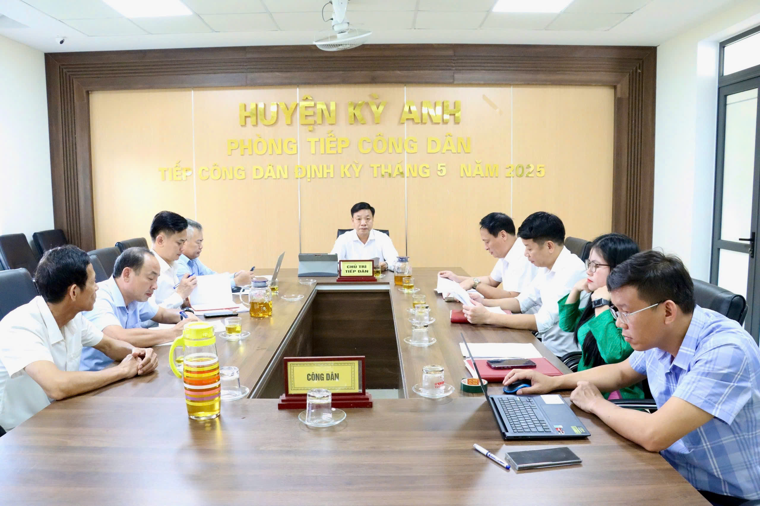 Phiên tiếp công dân định kỳ tháng 5 năm 2025