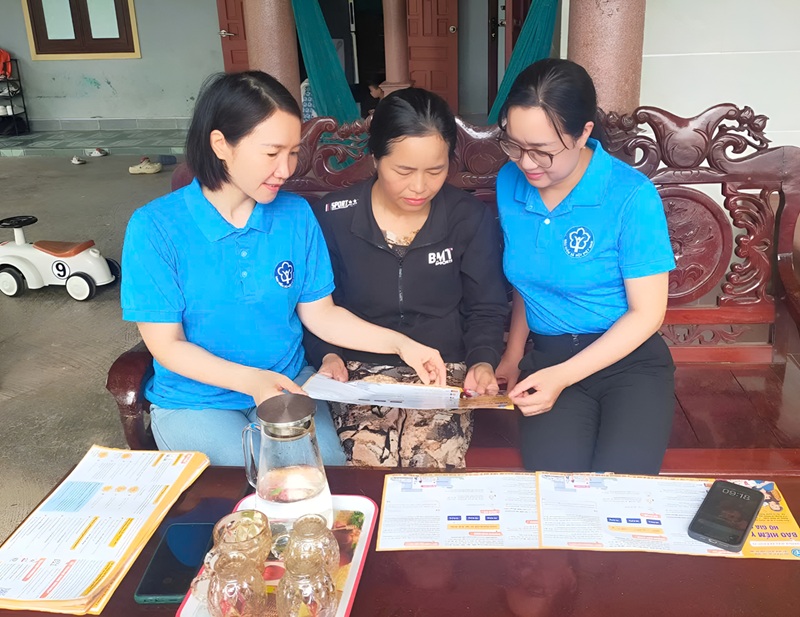 Huyện Kỳ Anh tích cực thực hiện Tháng vận động triển khai Bảo hiểm xã hội toàn dân