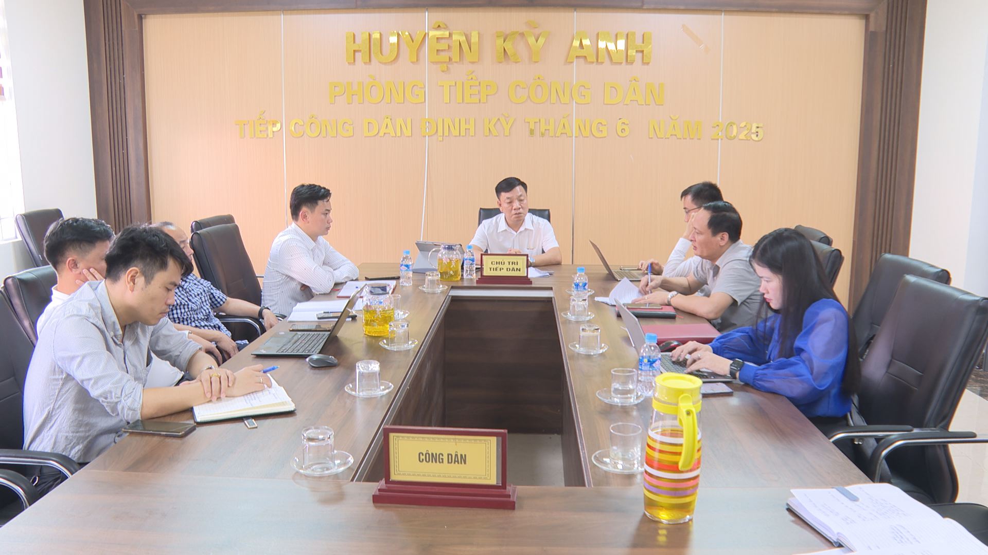 Tiếp công dân định kỳ tháng 6 năm 2025