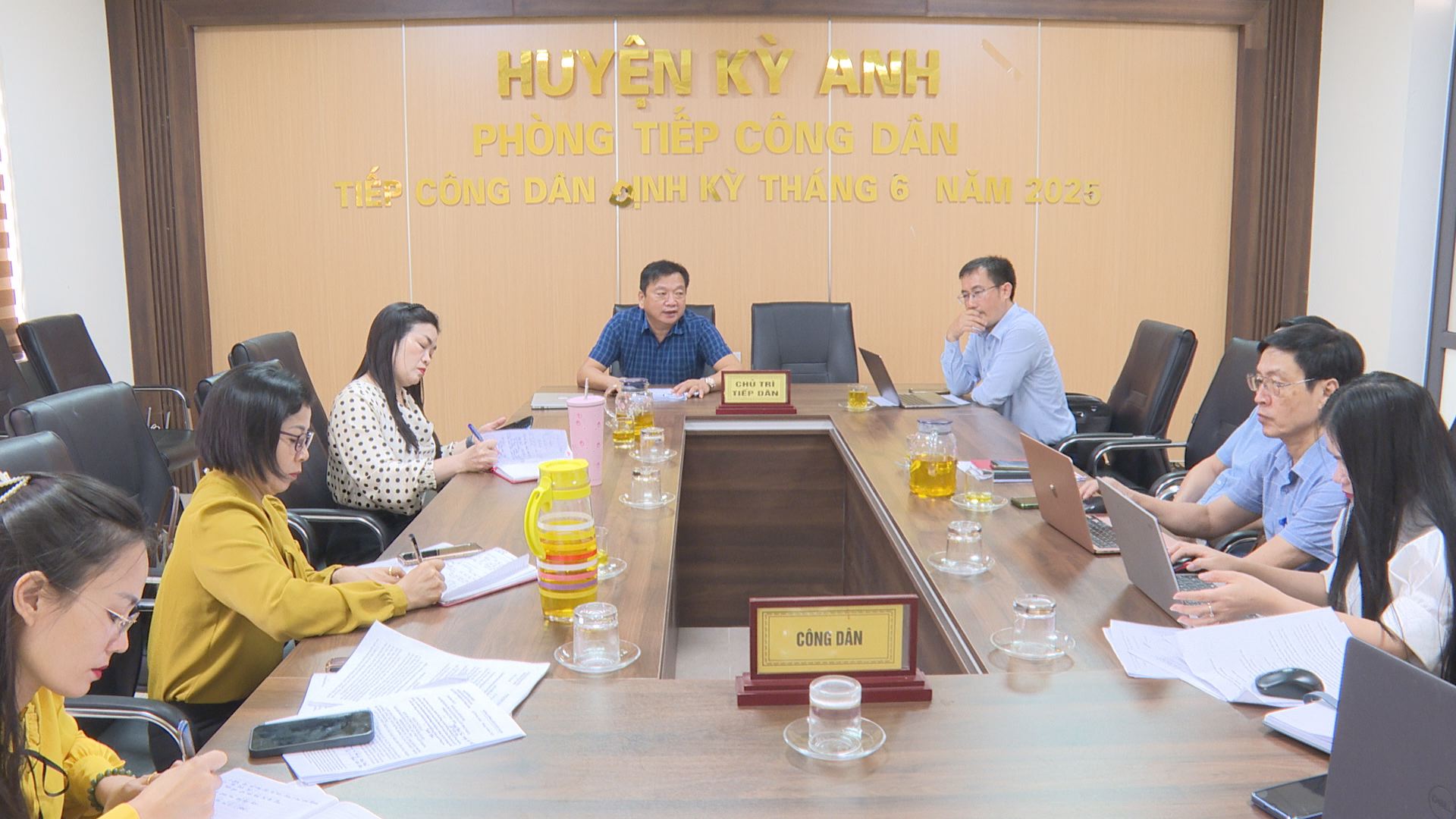 Tiếp công dân định kỳ tháng 6 năm 2025
