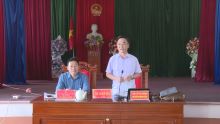 Đối thoại các hộ dân chưa nhận tiền bồi thường, hỗ trợ Dự án Nâng cấp tuyến đường huyện Sơn Thượng