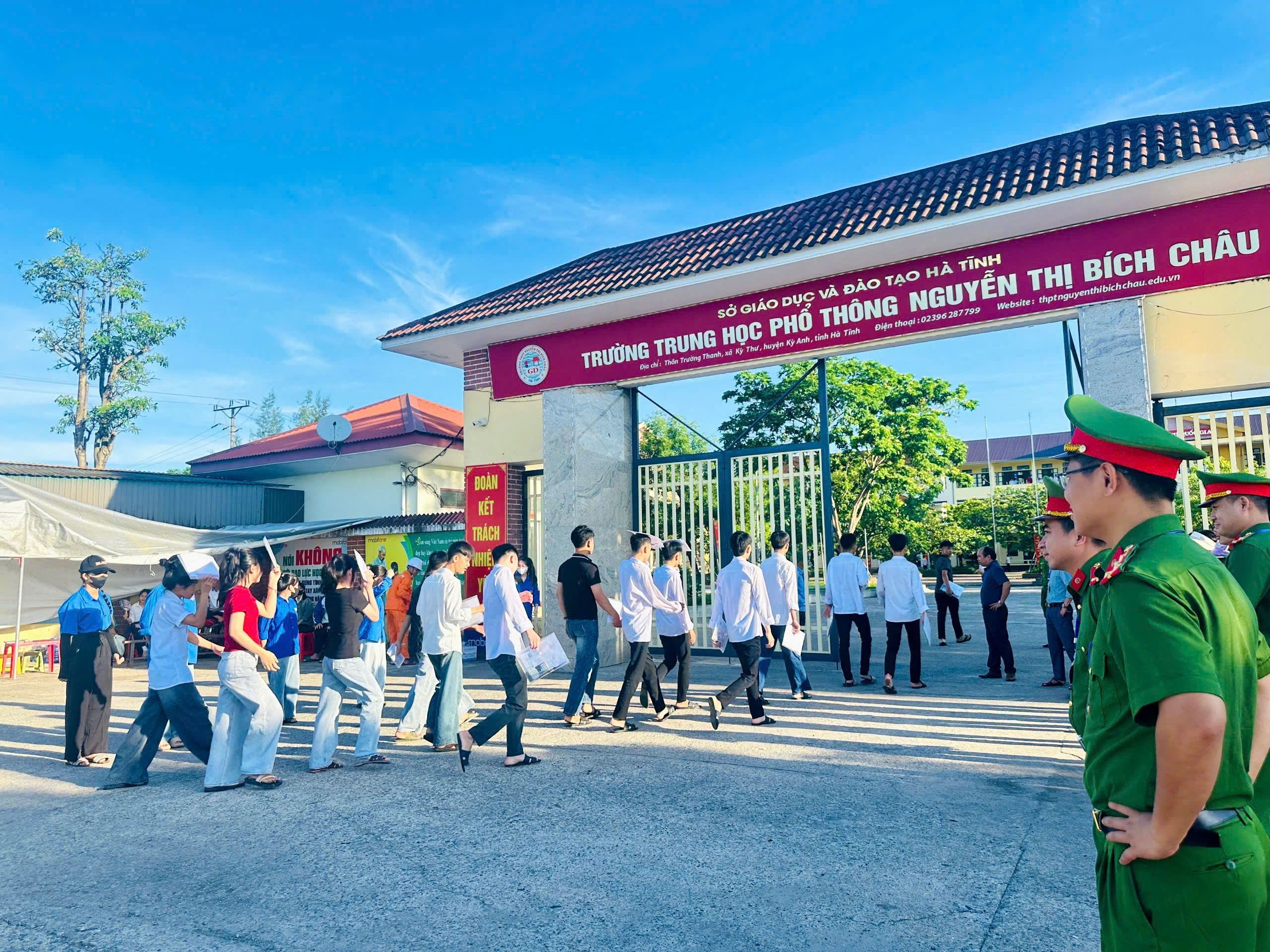 Gần 1.400 thí sinh trên địa bàn huyện Kỳ Anh bước vào Kỳ thi tốt nghiệp THPT năm 2025