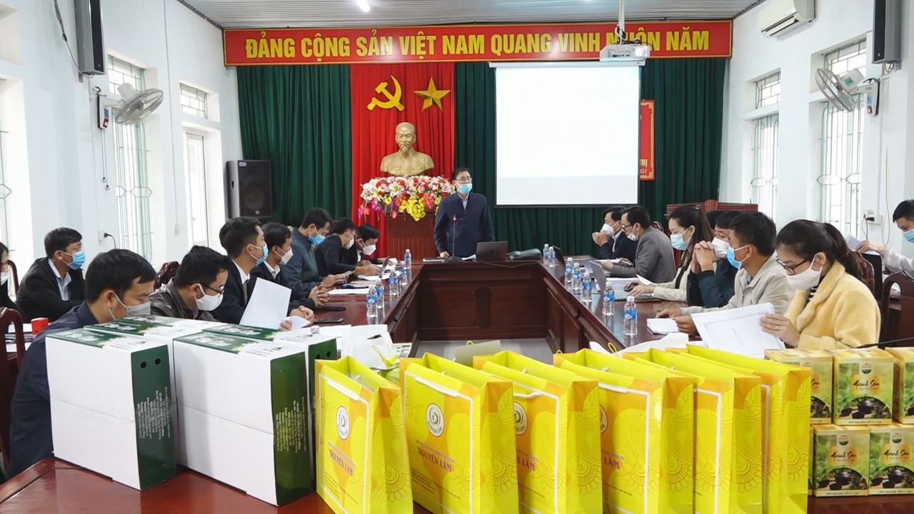 Kỳ Anh đánh giá, phân hạng 8 sản phẩm OCOP năm 2021