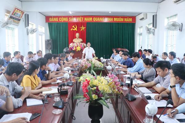 Huyện Kỳ Anh: Họp Ban Chỉ đạo phòng, chống dịch bệnh Covid – 19
