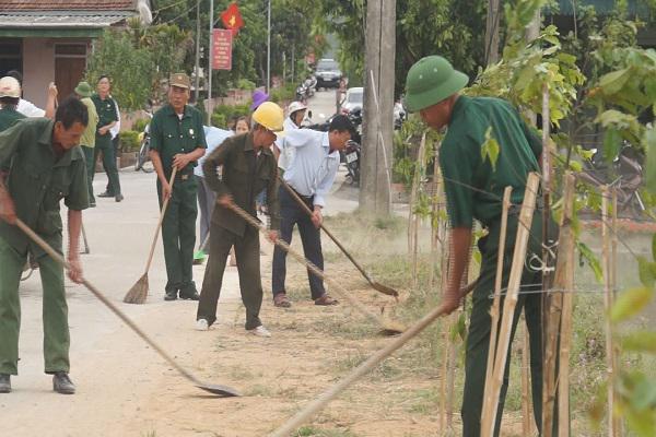 Huyện Kỳ Anh: Phát động tháng cao điểm xây dựng khu dân cư nông thôn mới kiểu mẫu, vườn mẫu.
