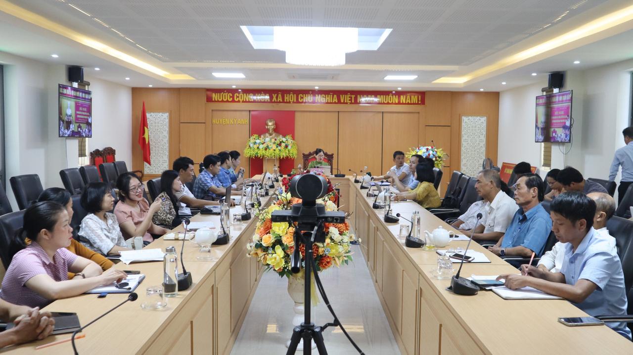 Hội nghị trực tuyến tập huấn công tác xây dựng, kiểm tra, rà soát, hệ thống hóa văn bản quy phạm pháp luật
