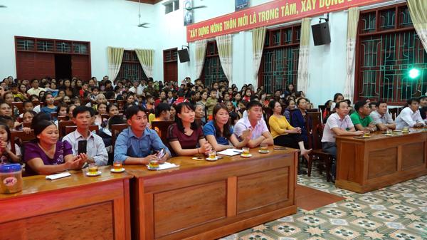 Hội LHPN xã Kỳ Trung hội diễn văn nghệ chào mừng kỷ niệm 109 năm ngày Quốc tế phụ nữ (8/3/1910- 8/3/2019)