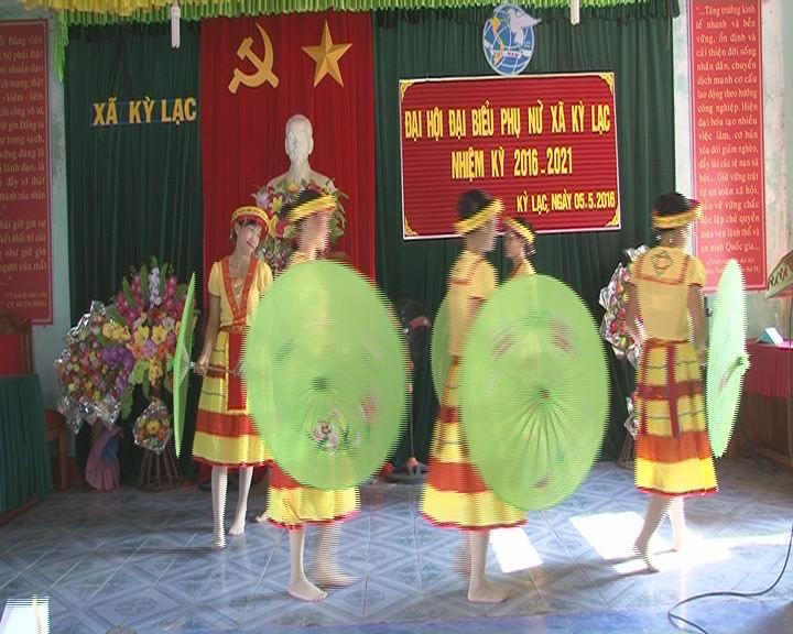 Xã Kỳ Lạc: Đại hội Hội Liên hiệp Phụ nữ xã nhiệm kỳ 2016 – 2021.