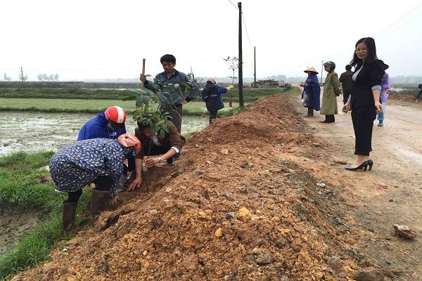 Xã Kỳ Hải ( huyện Kỳ Anh): Phát động “ Tết trồng cây đời đời nhớ ơn Bác Hồ” và ký cam kết xây dựng Nông thôn mới.