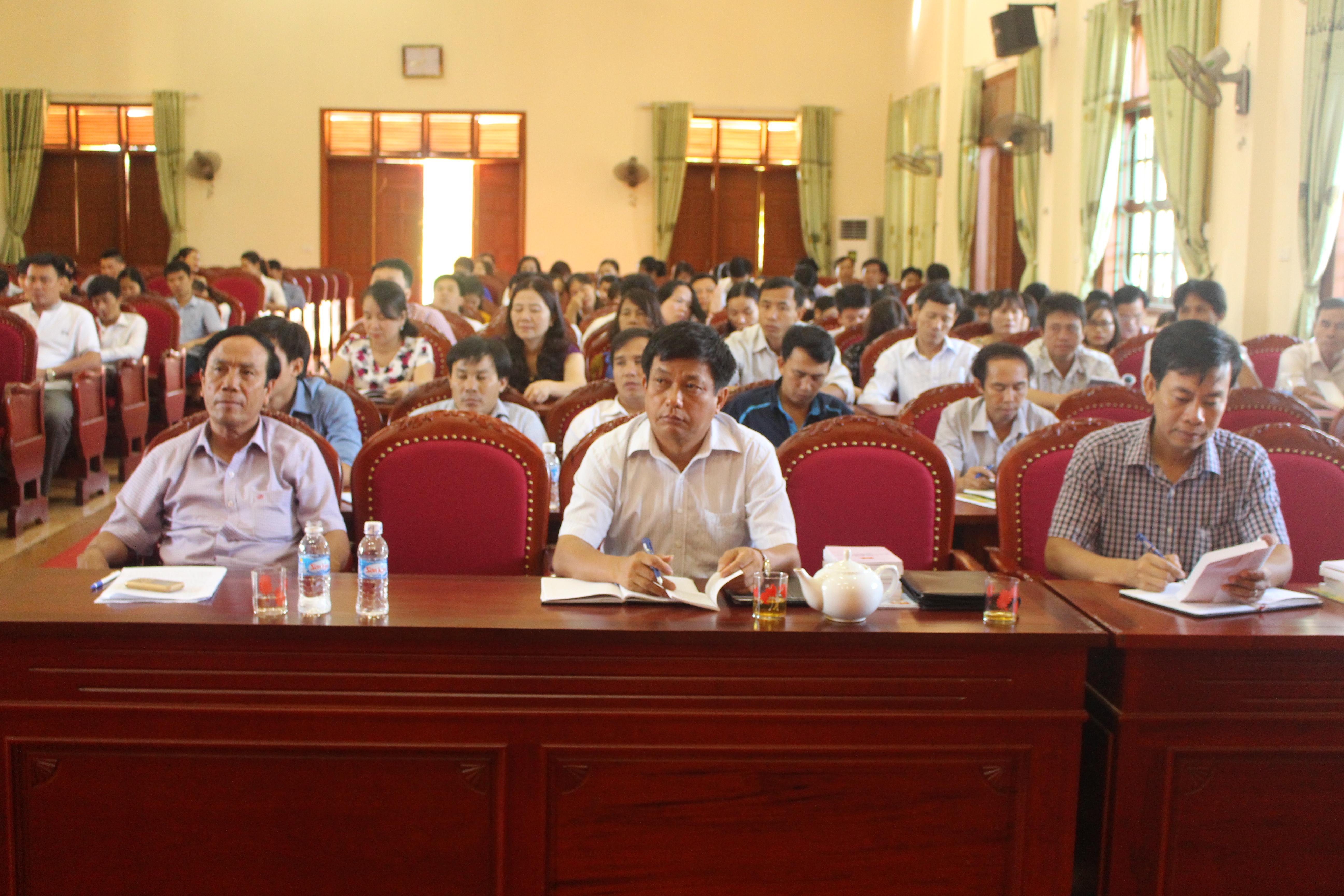 Huyện ủy Kỳ Anh: Hội nghị học tập, quán triệt Nghị quyết Đại hội đại biểu toàn quốc lần thứ XII của Đảng.