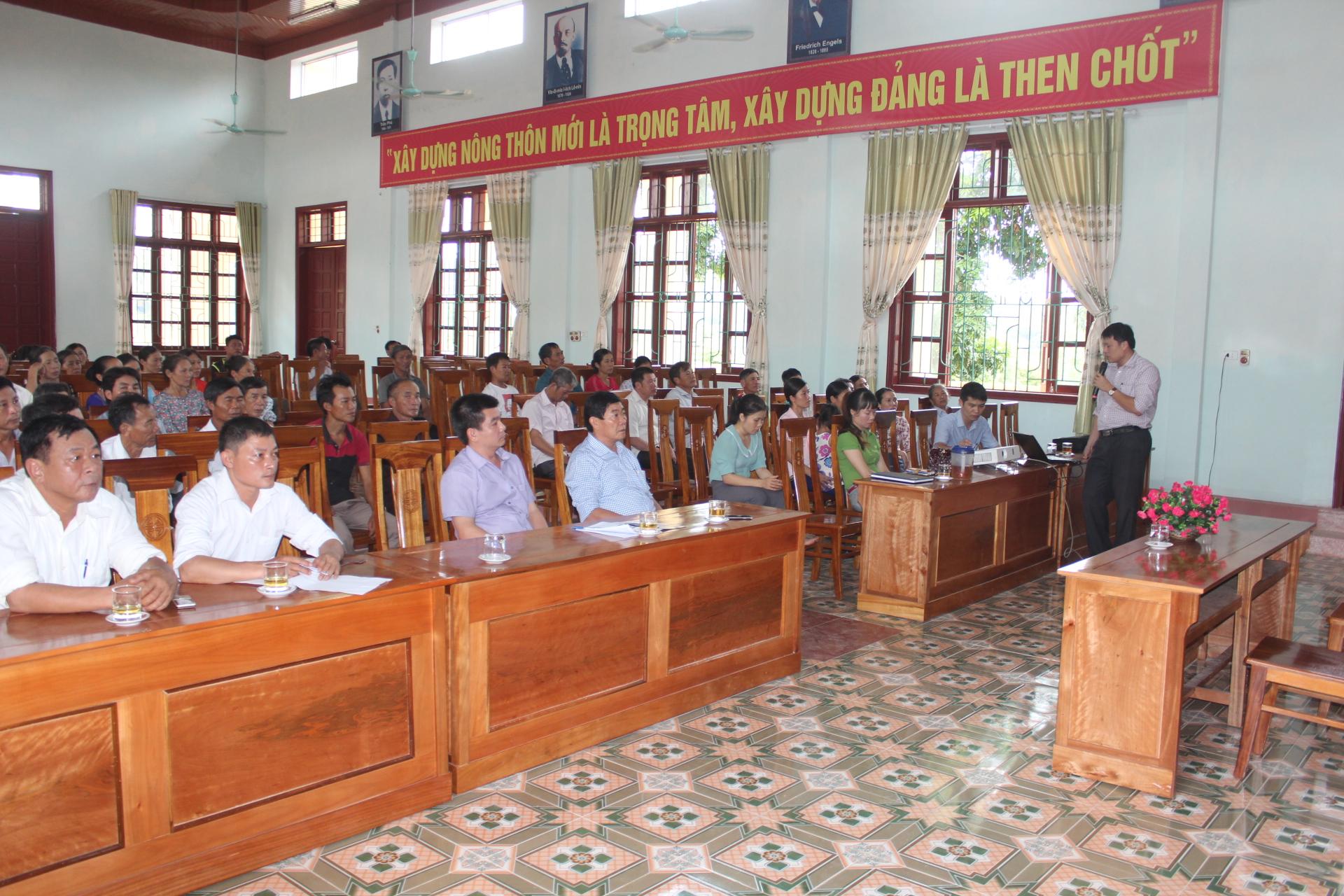 Hội Nông dân huyện Kỳ Anh: Hội thảo phát triển chăn nuôi bò chất lượng cao tại xã Kỳ Trung.
