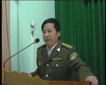UBND huyện tổ chức lớp tập huấn nâng cao năng lực trong công tác giao đất, giao rừng năm 2014.