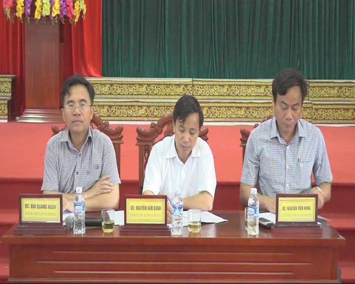 Ban Chỉ đạo xây dựng Nông thôn mới huyện Kỳ Anh: Hội nghị Giao ban tháng 5-2016