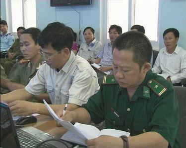 Công an huyện Kỳ Anh- BCH biên phòng cửa khẩu Vũng Áng Sơn Dương hội nghị triển khai kế hoạch tăng cường đảm bảo ANTT tại nhà máy nhiệt điện Vũng Áng 1.